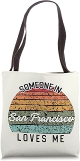 Someone in San Francisco Loves Me USA Family Travel Tote Bag