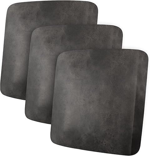 Miniatura 29 de Fundas de cojín de sofá con aspecto de cuero, juego de fundas de asiento de sofá, protector de muebles para sillón seccional, sofá biplaza