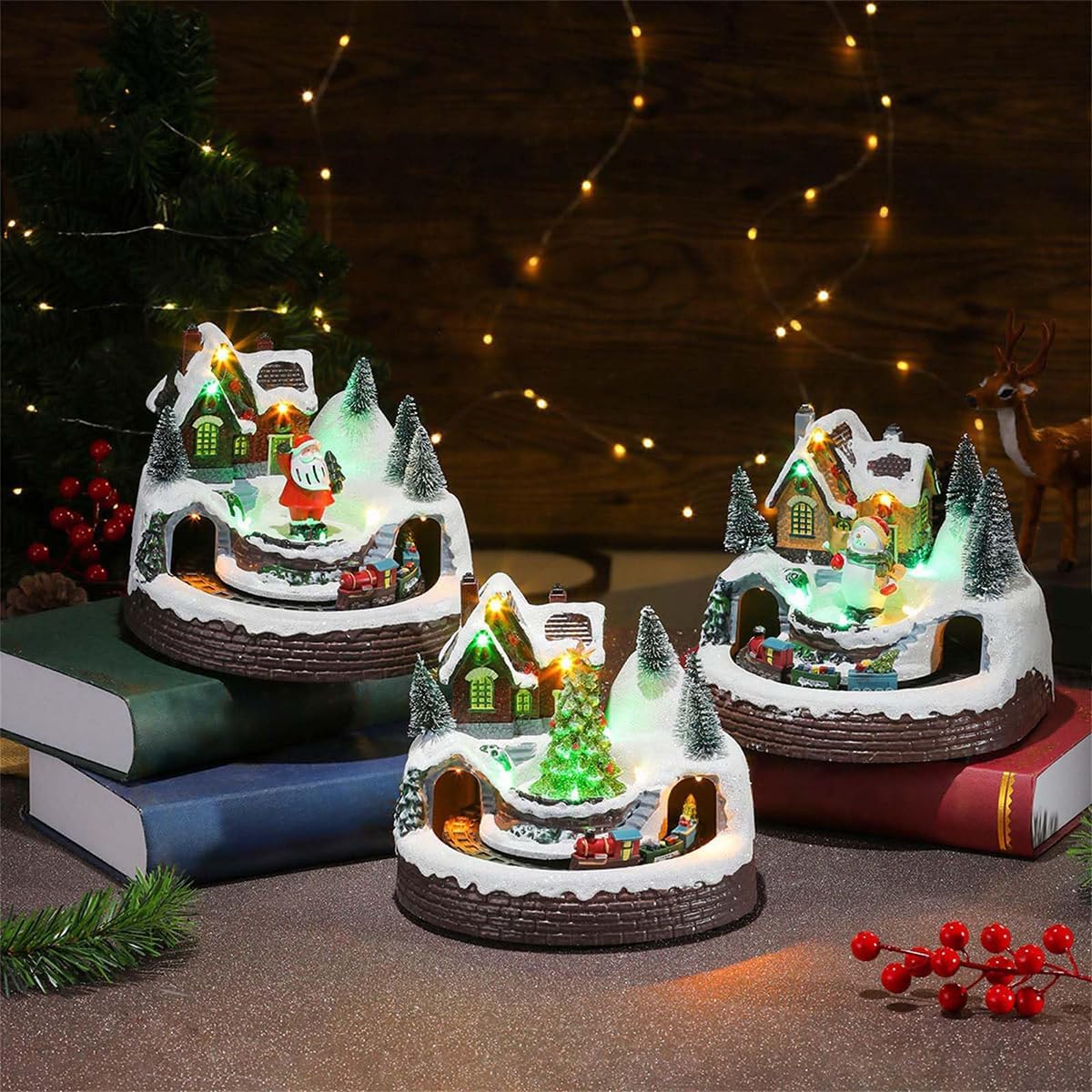 LED付きオルゴール　ケーキショップ クリスマスソング LED付きオルゴール ケーキショップ クリスマスソング