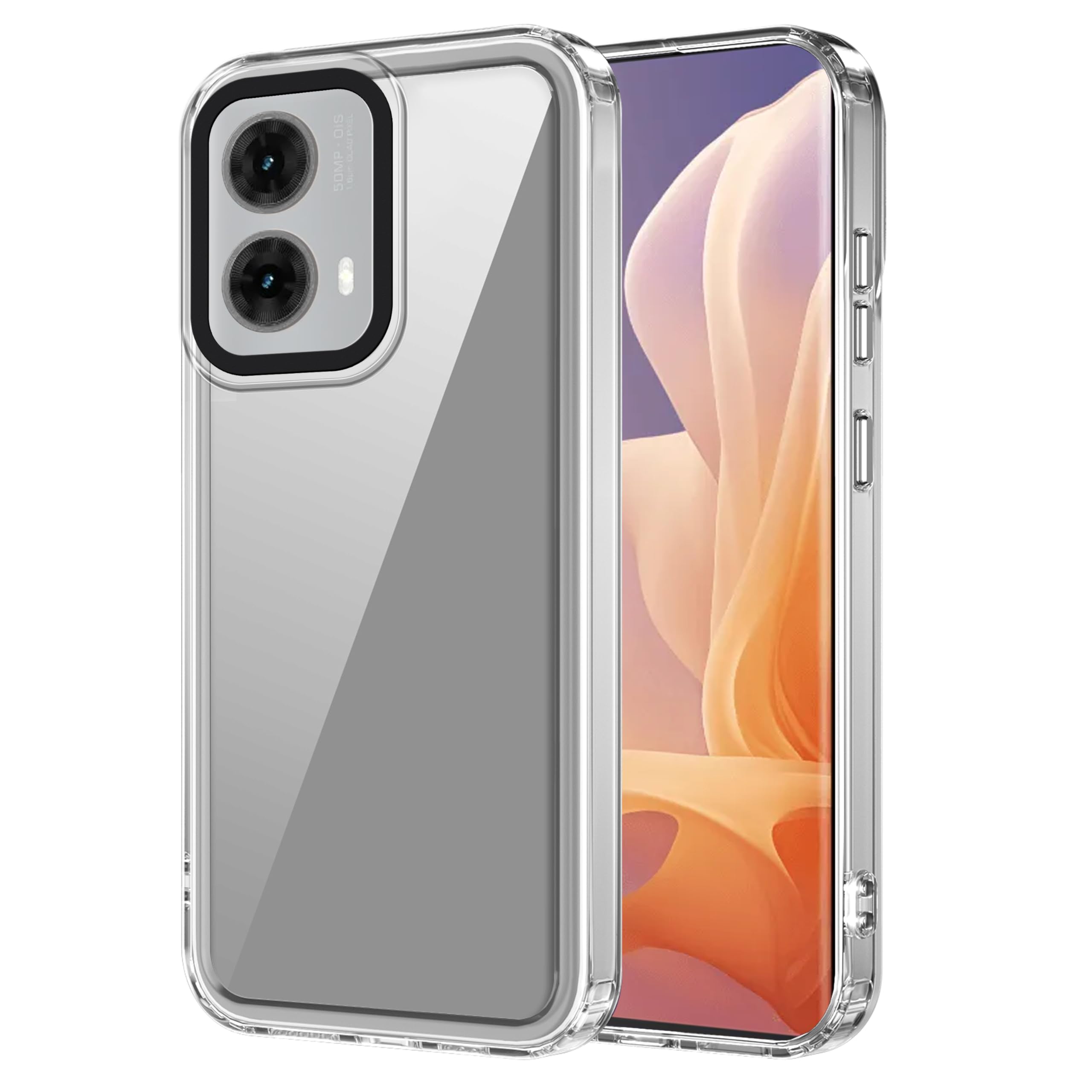 Zapcase Back Case Cover for Motorola Moto G85 5G | Compatible for Motorola Moto G85 5G Back Case Cover | Case Cover with Camera Protection | (TPU + PC | Transparent) (B0D8L3R3CY) Amazon Price History, Amazon Price Tracker