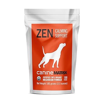 Canine Matrix Organic Mushroom Supplement for Dogs