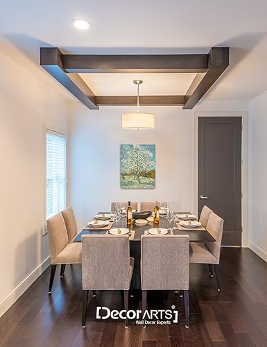 Vista 406 de DECORARTS - Almond Blossom Tree - Vincent Van Gogh Art Reproduction. Giclee Canvas Prints Wall Art for Home Decor 30x24