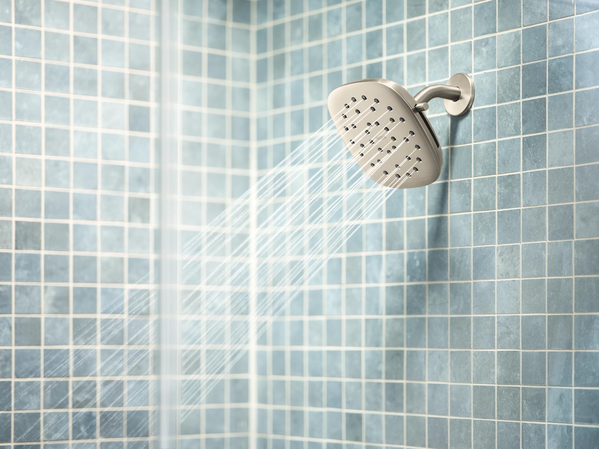 MOEN Verso Square Eco-Performance Handheld Shower with Infiniti Dial in Chrome | The Home Depot MOEN Verso Square Eco-Performance Handheld Shower with Infiniti Dial in Chrome | The Home Depot