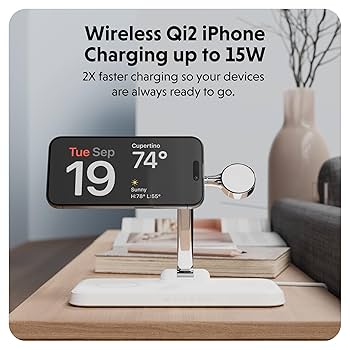 スマホアクセサリー HyperJuice 4-in-1 MagSafe Charging Stand HYPER Launches Foldable 4-in-1 MagSafe-compatible Wireless