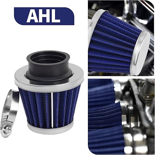 Miniatura 4 de AHL Filtro de aire de 1.49 pulgadas compatible con GY6, ciclomotor, motocicleta de 50 cc, 110 cc, 125 cc, 150 cc, 200 cc, para niños, ATV GO-KART