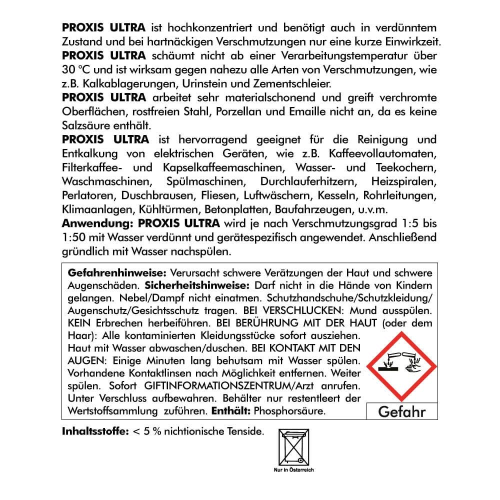 ABACUS® Entkalker, Geräteentkalker, Universal-Entkalker, Schnell-Entkalker, Entkalker Kaffeevollautomat, Entkalker Kaffeemaschine, Kalkentferner, Kalklöser, Entkalker-Konzentrat – Entkalker 4x 500 ml