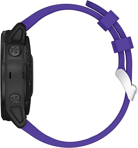 Vista 41 de Correas de reloj Garmin Fenix 6S Pro, Fenix 6S Sapphire Quick Fit 20 correas de repuesto de silicona para reloj Garmin Fenix 5S Plus para mujeres