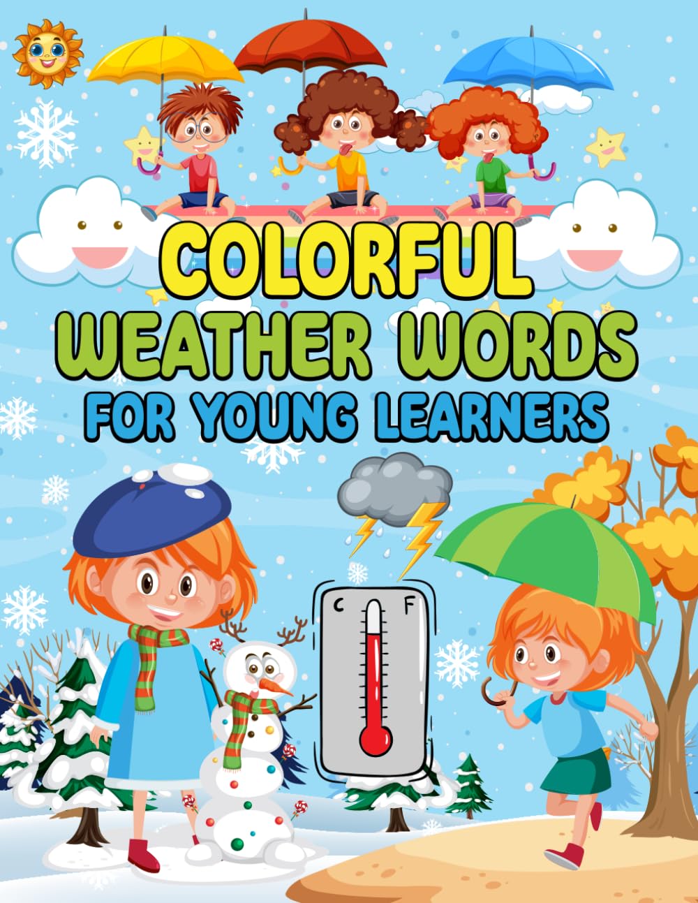 Colorful Weather Words for Young Learners