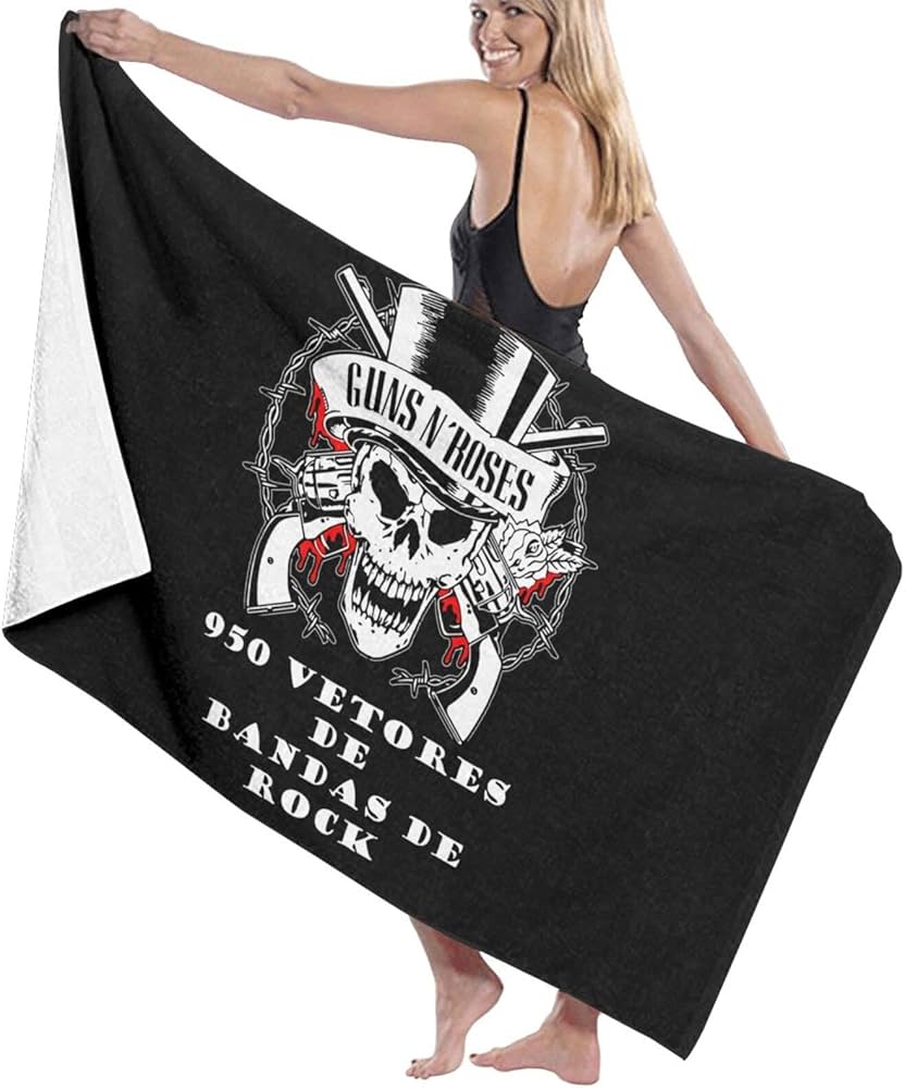 GUNS N' ROSES ガンズアンドローゼズ　バスタオル　ジャケットタオル GUNS N' ROSES ガンズアンドローゼズバスタオルジャケットタオル