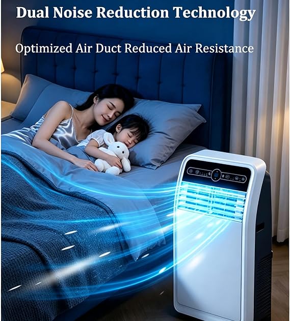 Portable Air Conditioner with Oscillation Control