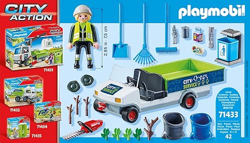 Miniatura 6 de PLAYMOBIL Limpiador de ciudad para vehículos eléctricos City Action - 71433