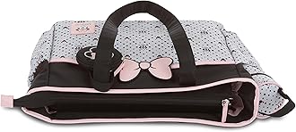 Disney Unisex Baby Cudlie Diaper Tote Bag for Moms | Large Spacious Travel for Baby Boy and Girl | 17-inch Multi-functional Baby Bag Diaper Bag