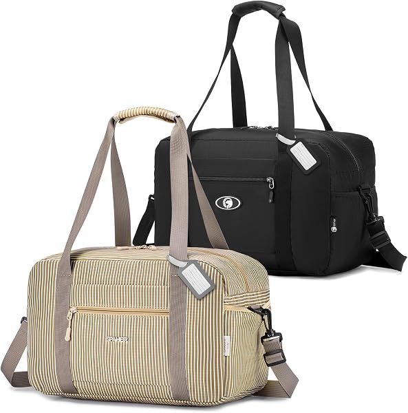 SPAHER 2X Torba Kabinowa 40x20x25cm Ryanair Składana Torba Podróżna Marynarska Bagaż Podręczny Mała Torba Kabinowa Pod Siedzeniem Lekka Torba Podróżna Walizka Torebka