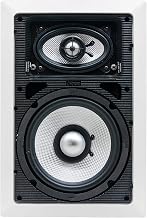 Earthquake Sound Imãge-83X (Single) 3-Way In-Wall (Left, Right, Center, and Surround) Speaker with Paintable Grille