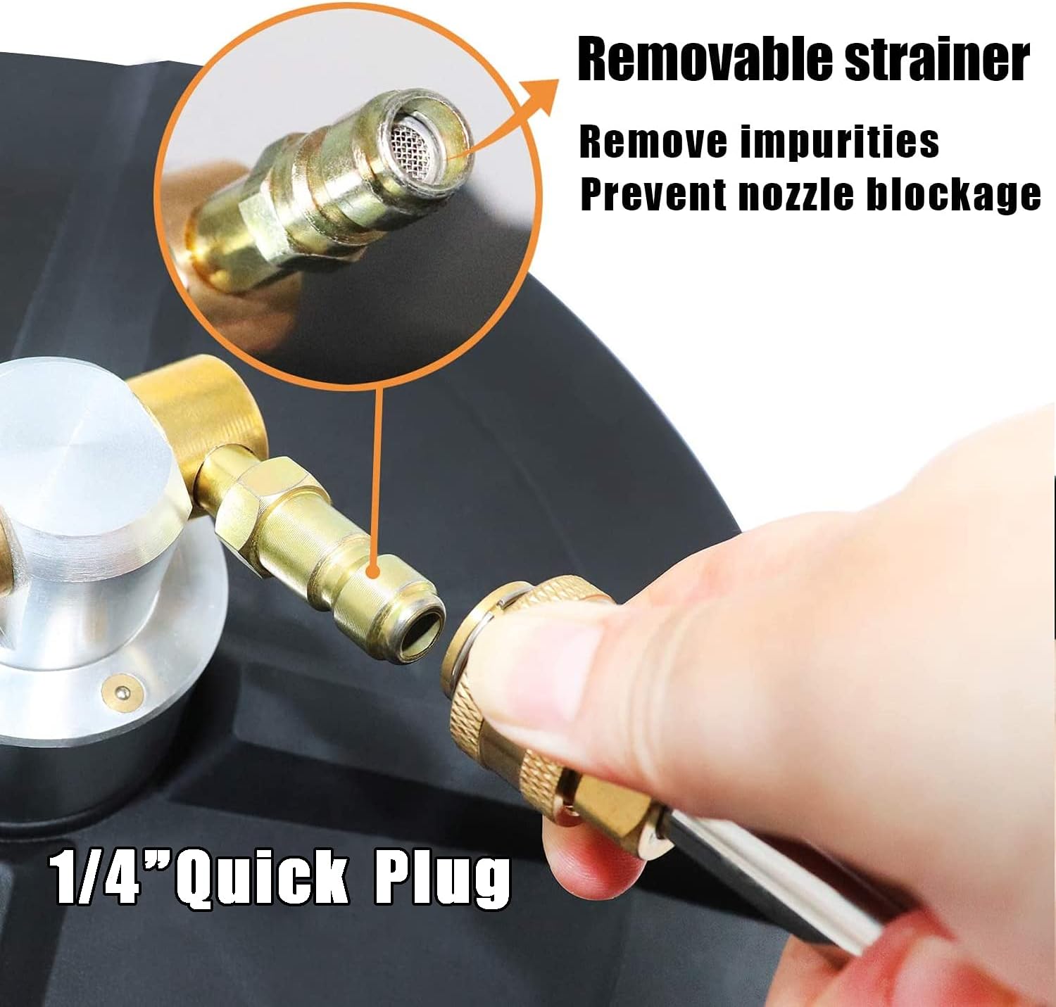 EDOU 15-Inch Pressure Washer Surface Cleaner - Power Washer Accessory, 2 Pressure Washer Extension Wand Attachment - Ideal for Cleaning driveways, Sidewalks and patios - 4000 PSI Max Pressure (Black) : Patio, Lawn & Garden