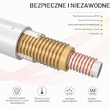 Koc elektryczny z automatycznym wyłączaniem, elektryczny koc elektryczny z 6 stopniami ogrzewania i timerem 10-godzinnym, elektryczny koc do sypialni, salonu, biura, czerwony