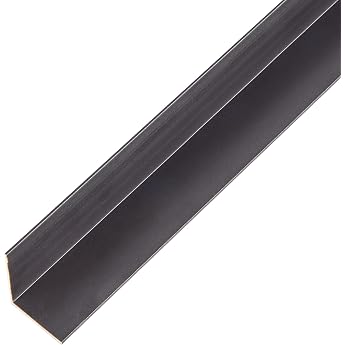 Alberts 489304 Angle Profile Aluminium Black Anodised 1000 x 20 x 20 mm