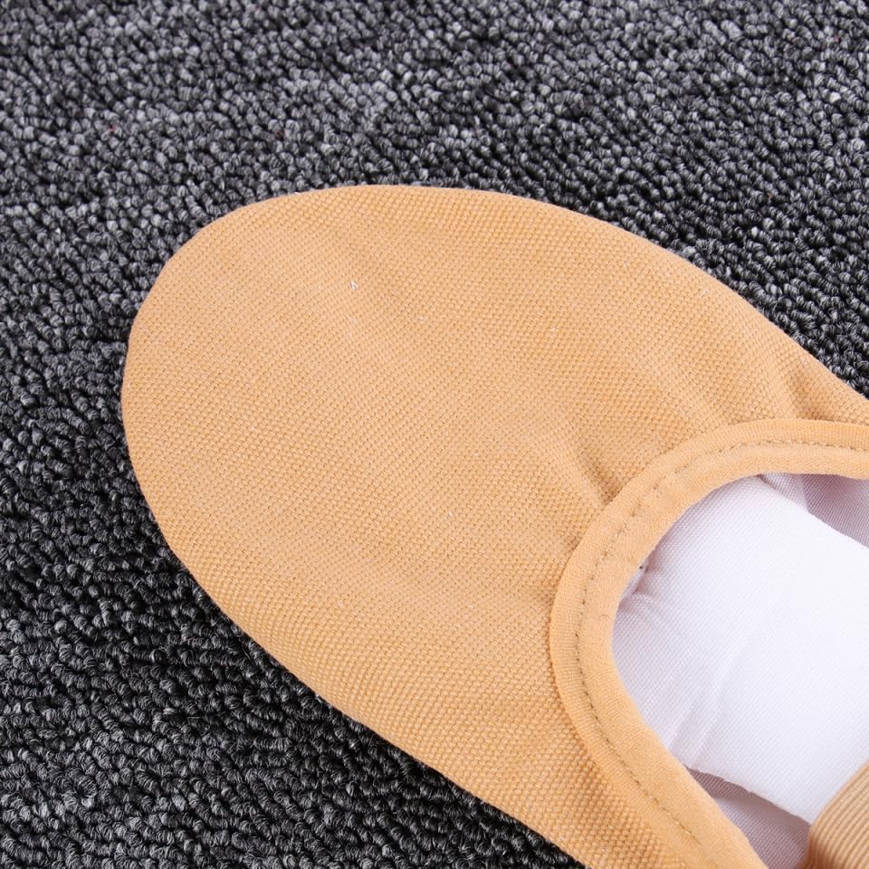 Amosfun Laceless Yoga Shoes Breathable Ballet Dance Sneakers with Non-Slip Sole for Women and Men Size 6.5 Elastic Fit for Yoga Pilates and Modern Dance