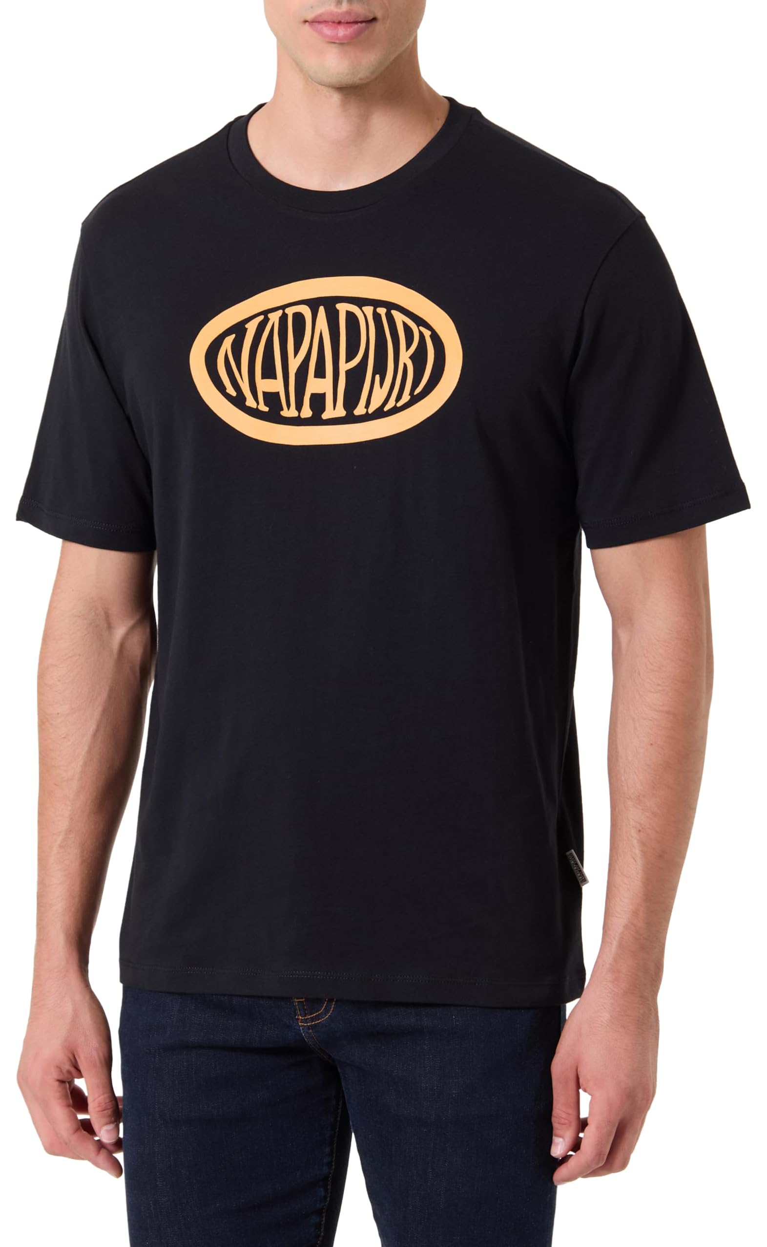 Napapijri Sine Short Sleeve T-Shirt Black,XL
