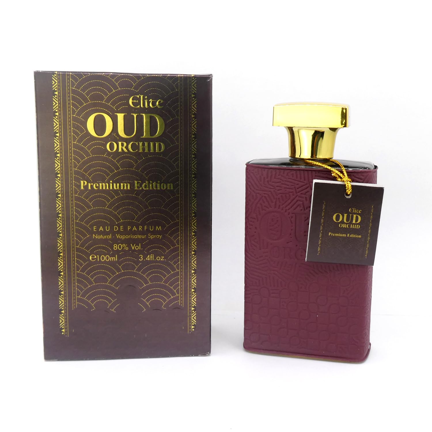CEROD Elite Oud Orchid Premium Edition for Men 3.4 Oz/Eau De Parfum Natural Spray Vaporizateur