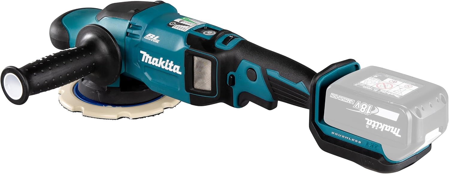 Makita DPO600Z 18V Li-Ion LXT Brushless Random Orbit Polisher - Batteries and Charger Not Included