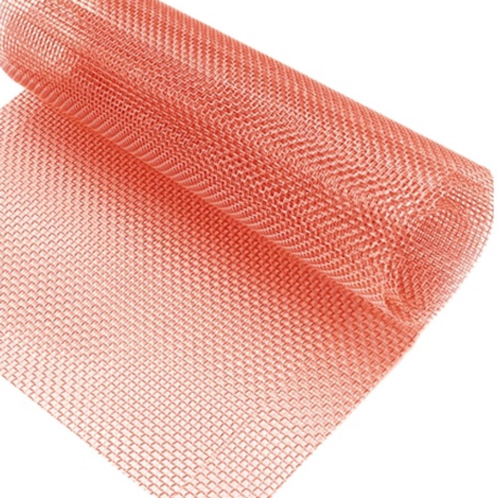 99.9% Pure Copper Screen Woven Mesh Screen 20 Mesh Copper Mesh Screen,Size 12"