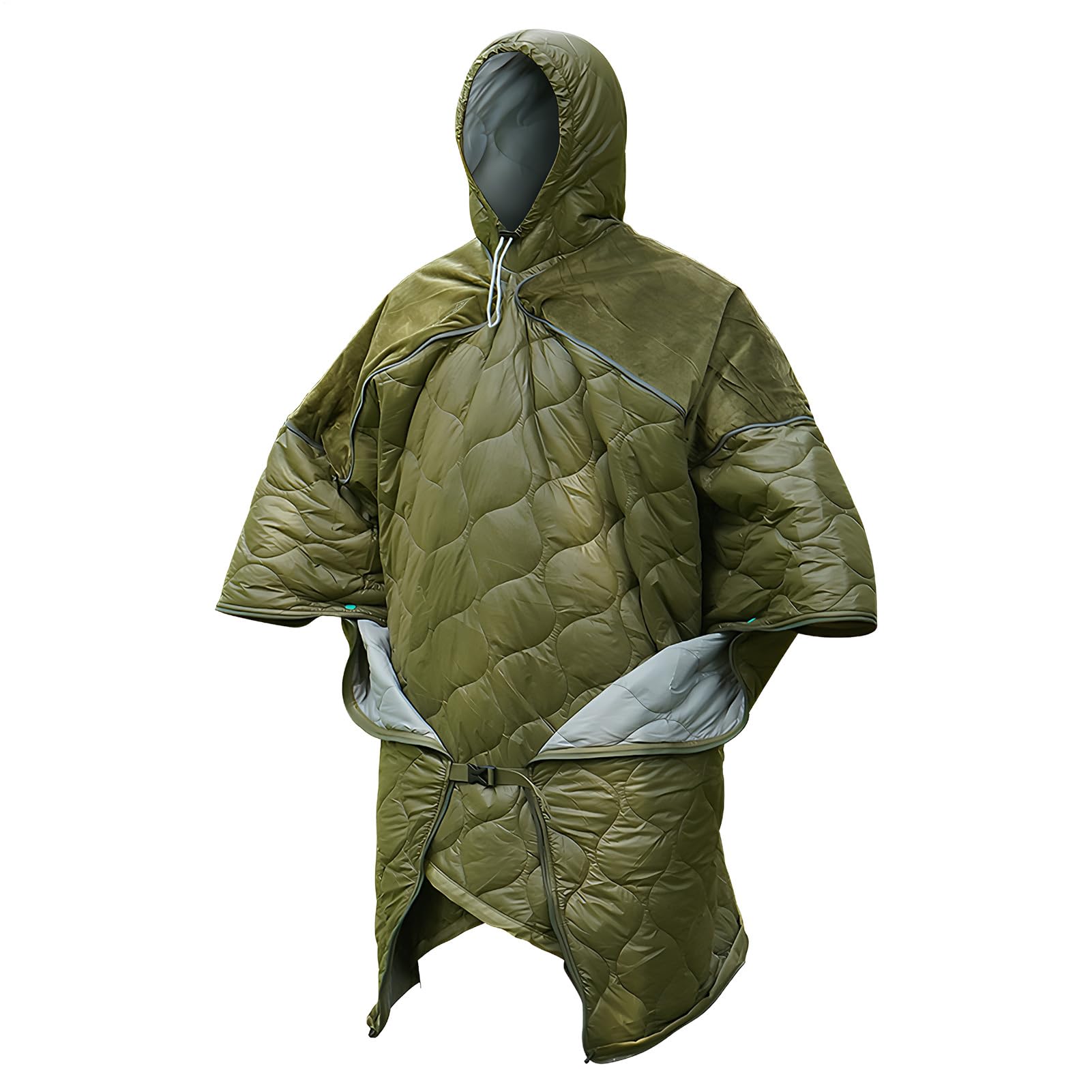 Saco De Dormir Para Ser Usado Como Manta Con Capucha Para Dormir | Saco Con Capucha Para Camping Para Viaje, Senderismo, Actividades Al Aire Libre, Invierno, Estadio, Hogar,