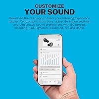 Vista 2 de JLab Go Air Pop+ Auriculares Verdaderamente Inalámbricos, Auriculares Intraaurales, Auriculares Bluetooth, 35H de Tiempo de Reproducción, Lila