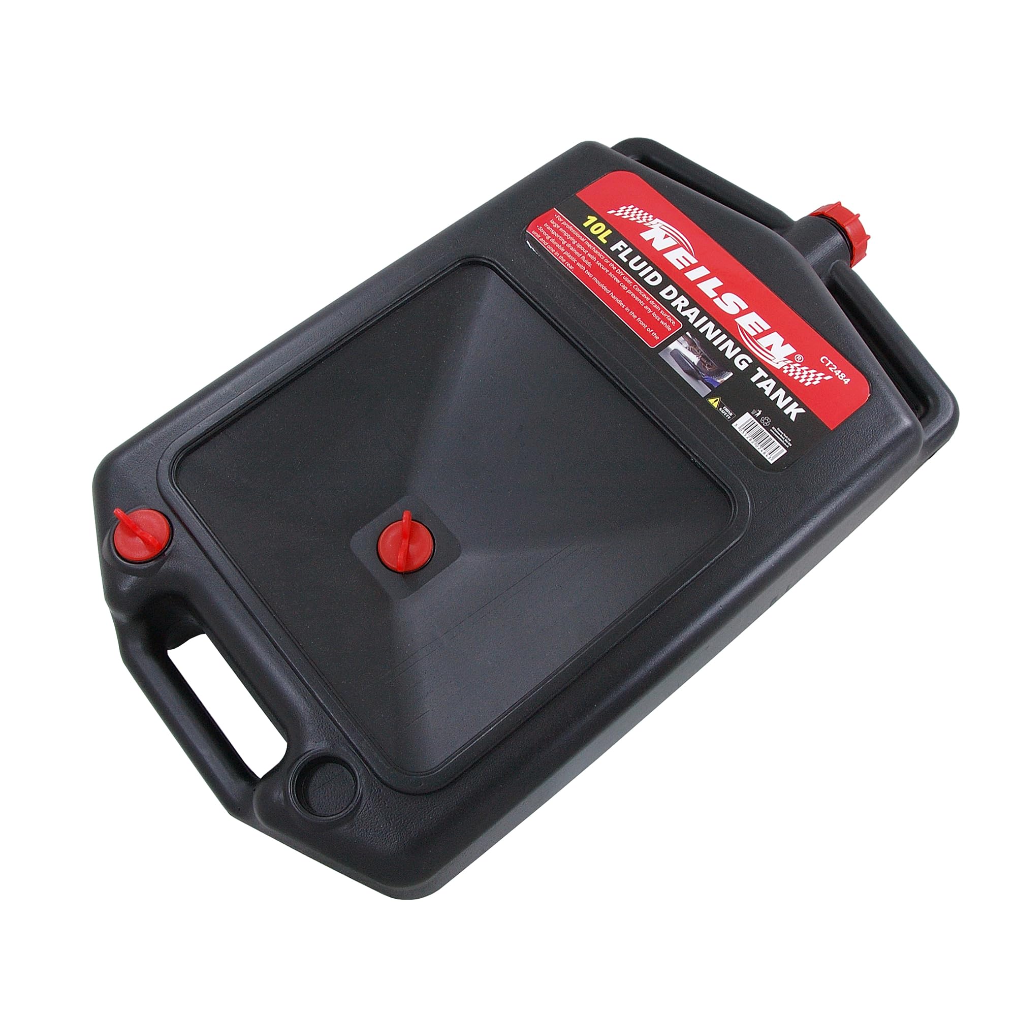 Oil Drain Pan Coolant & Gearbox Fuel Drain Pan Tray Vehicle 10L Capacity CT2484