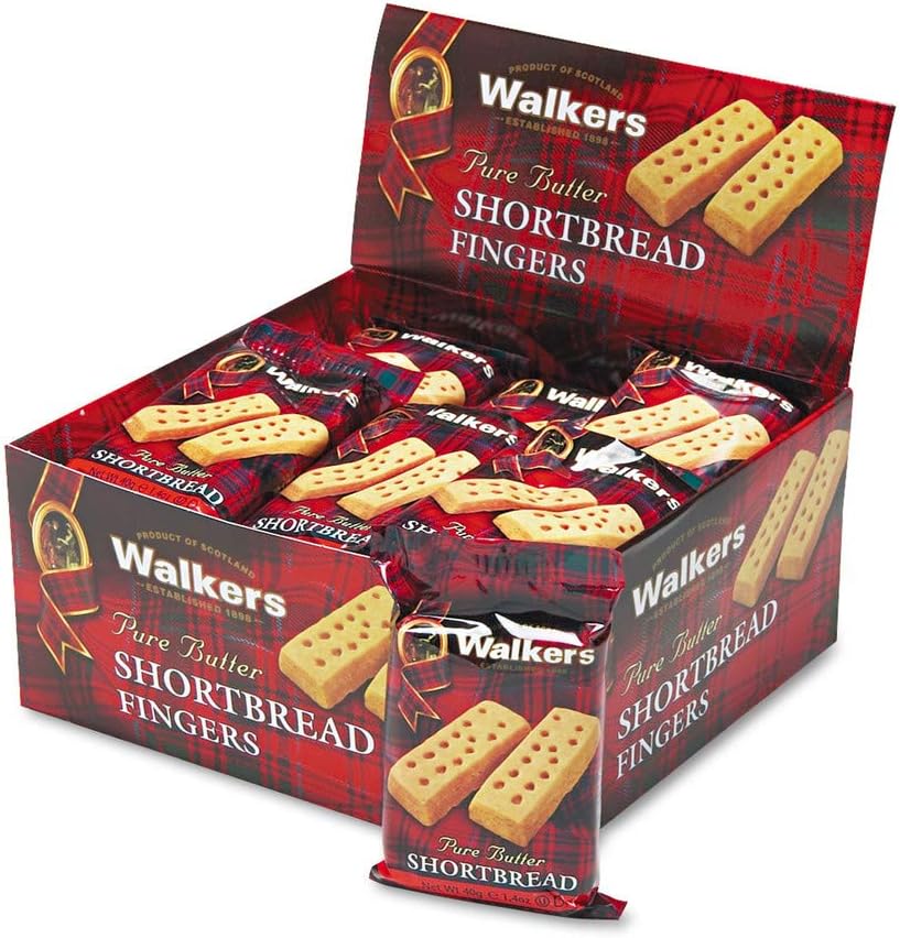 Shortbread Cookies, (2/pack), 24 Packs /1 Box