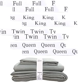 Roucerlin 8Pcs Bed Sheet Organizer Bands, Elastic Band to Label Bedding, King Queen Twin Full Size Bedding Bands, Sheet Keepers Closet Organization for Wardrobe Bedroom Laundry Dormitory Travel