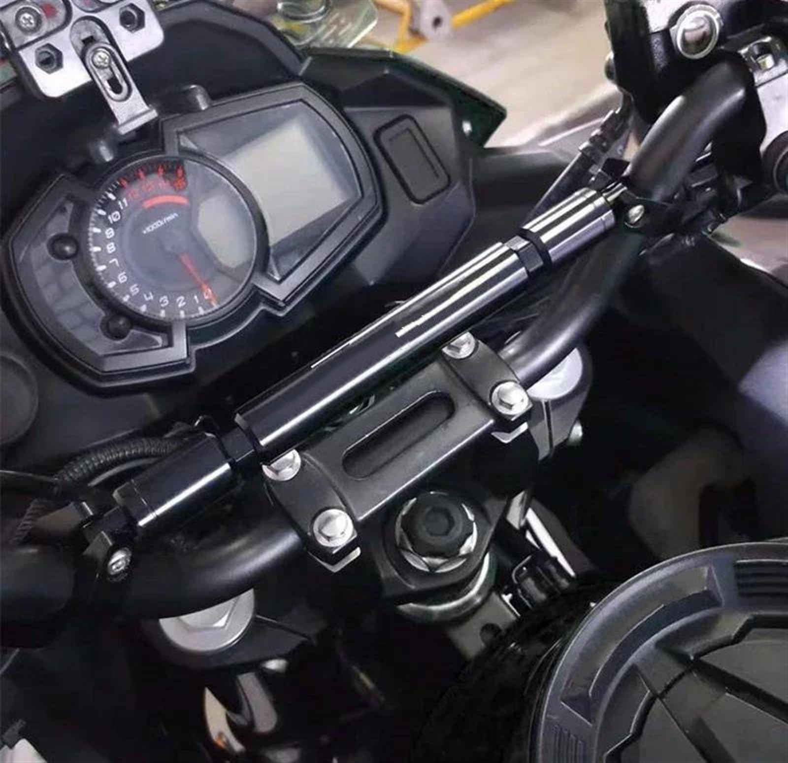Barre Transversale De Guidon Pour Kawasaki Vulcan S650 - Support En Alliage Pour Accessoires (GPS, Téléphone...) - 12