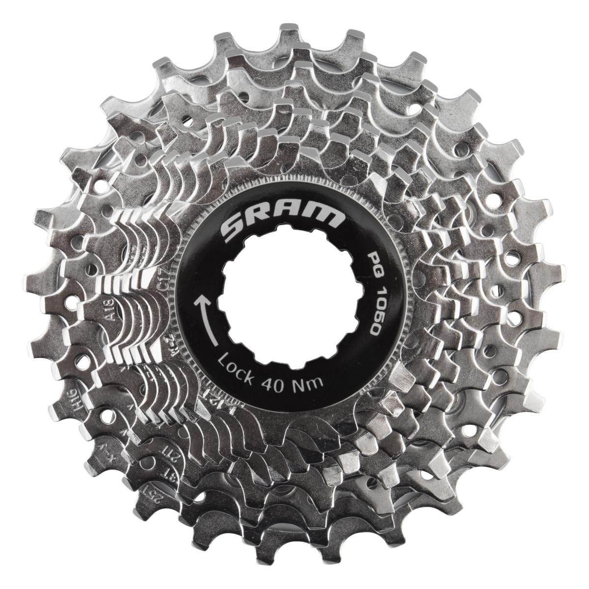 SRAM PG-1050 Cassette - 10 Speed, 11-36t, Silver