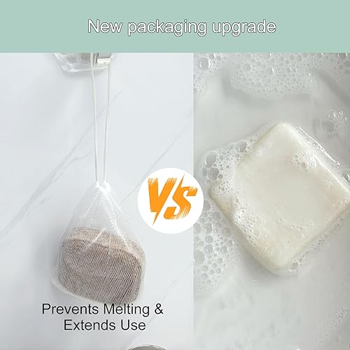 Miniatura 7 de Umex Barra de champú de hierbas  Agua de arroz, romero y aceite de batana  Champú sólido para cabello suave, liso y brillante (90 g3.17 oz)