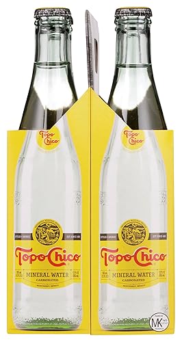 Miniatura 2 de Topo Chico Agua mineral, paquete de 4 en vidrio original, 48 onzas líquidas (paquete de 6)