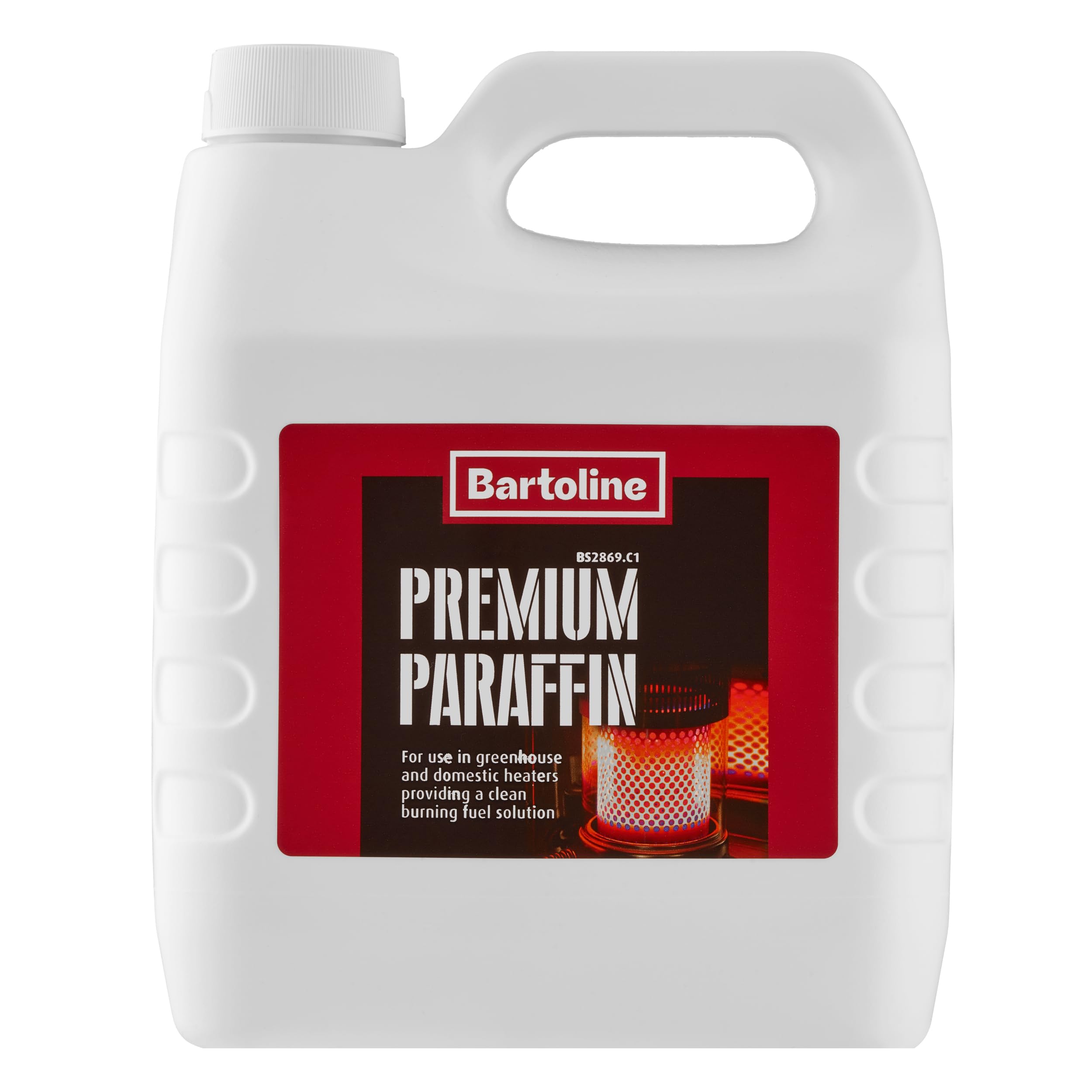 Bartoline Premium Paraffin 4L – Clean-Burning Fuel for Greenhouse & Domestic Heaters Low Sulphur Odour-Reduced Kerosene for Reliable Heating