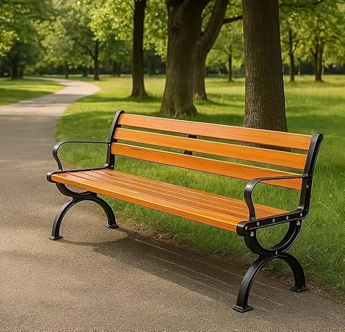 TUIYIDUO �K�[�f���x���` ���O �K�[�f���`�F�A ��120cm �ω׏d��400KG �p�[�N�x���` �x�����_ �֎q �h�����Ƒϓ����� �h�I�؍� �A�[�����X�g�Ɣw������t�� ���� �x�����_ �e���X �o���R�j�[ �x�e���ɓK���� ���{��������t���i?�u���E��