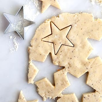 MrCookie Star Cookie Cutters Set of 5–Thickened Stainless Steel