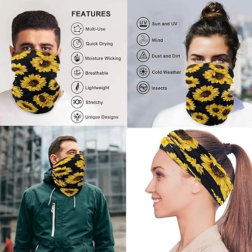 Miniatura 4 de Tupalatus - Juego de 9 pasamontañas Magic para deportes al aire libre, caza, senderismo, ciclismo, pasamontañas