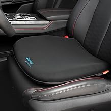 Sojoy Coccyx Gel Seat Cushion- Orthopedic Memory Foam Chair Cushions for Home Kitchen Office Desk Car Truck Airplane (Black)