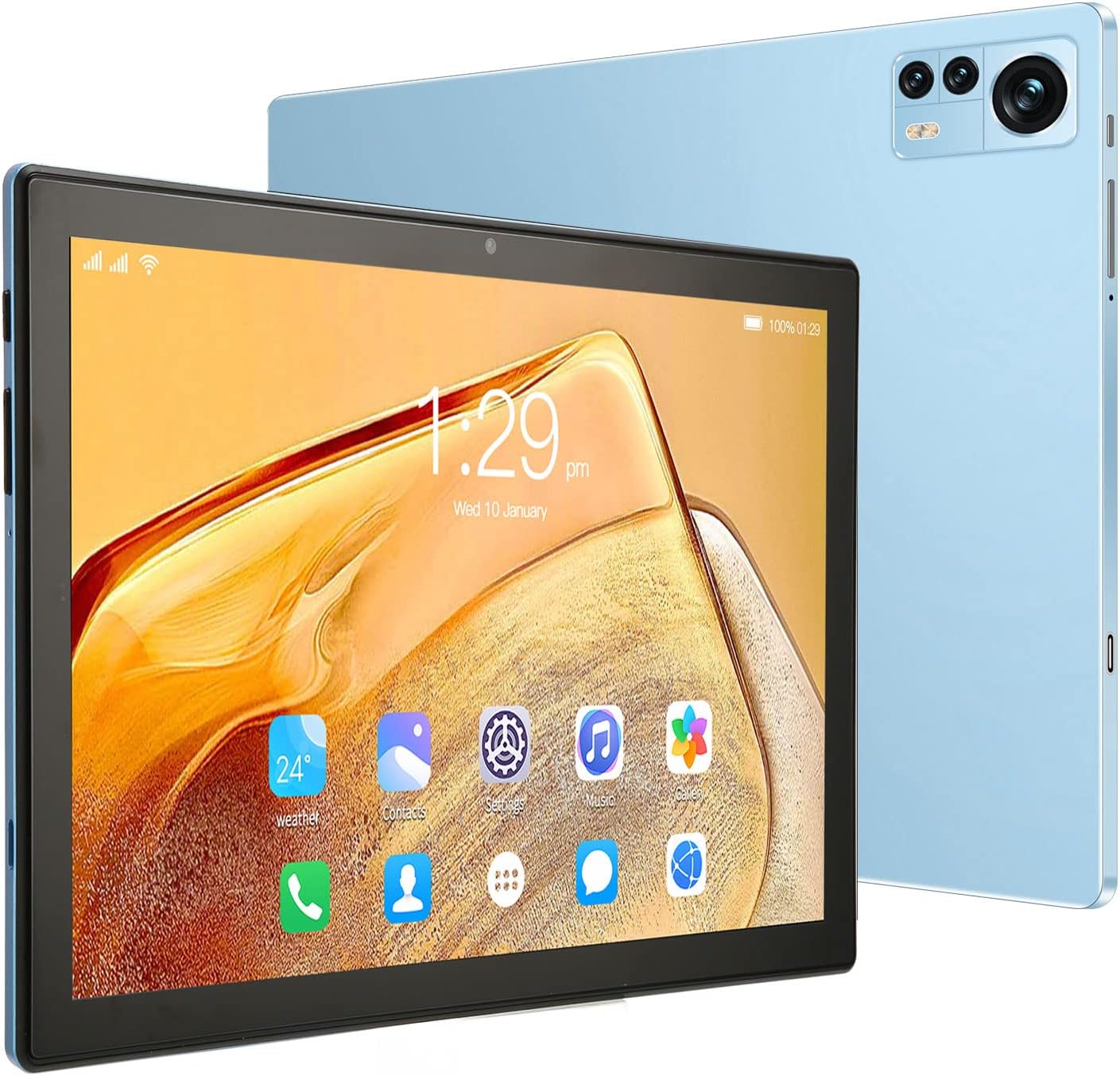 Tablet 10 polegadas Android Tablet, Android 11 Tablet 6GB + 256GB Quad ...