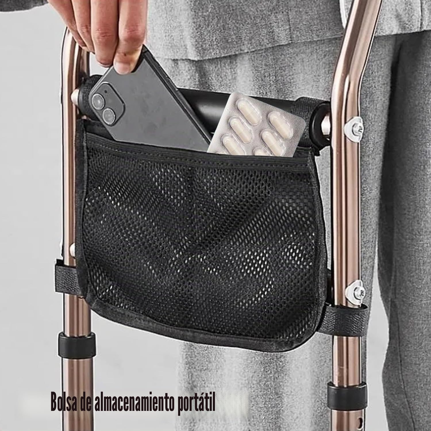 Anciano Sit to Stand Lift Standing Aids Dispositivos, Ayuda Móvil para Ponerse de Pie, Dispositivos portátiles de Asistencia de elevación de Silla con Bolsillo de Almacenamiento