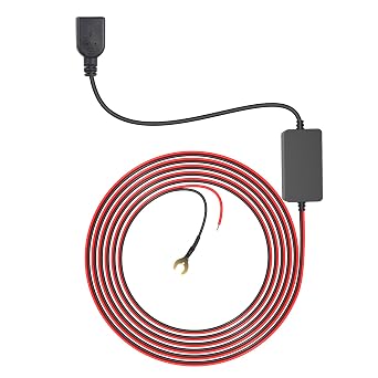 Hardwired USB Charger Kit 5V USB A Hard Wire Kit for Dash Cams,GPS