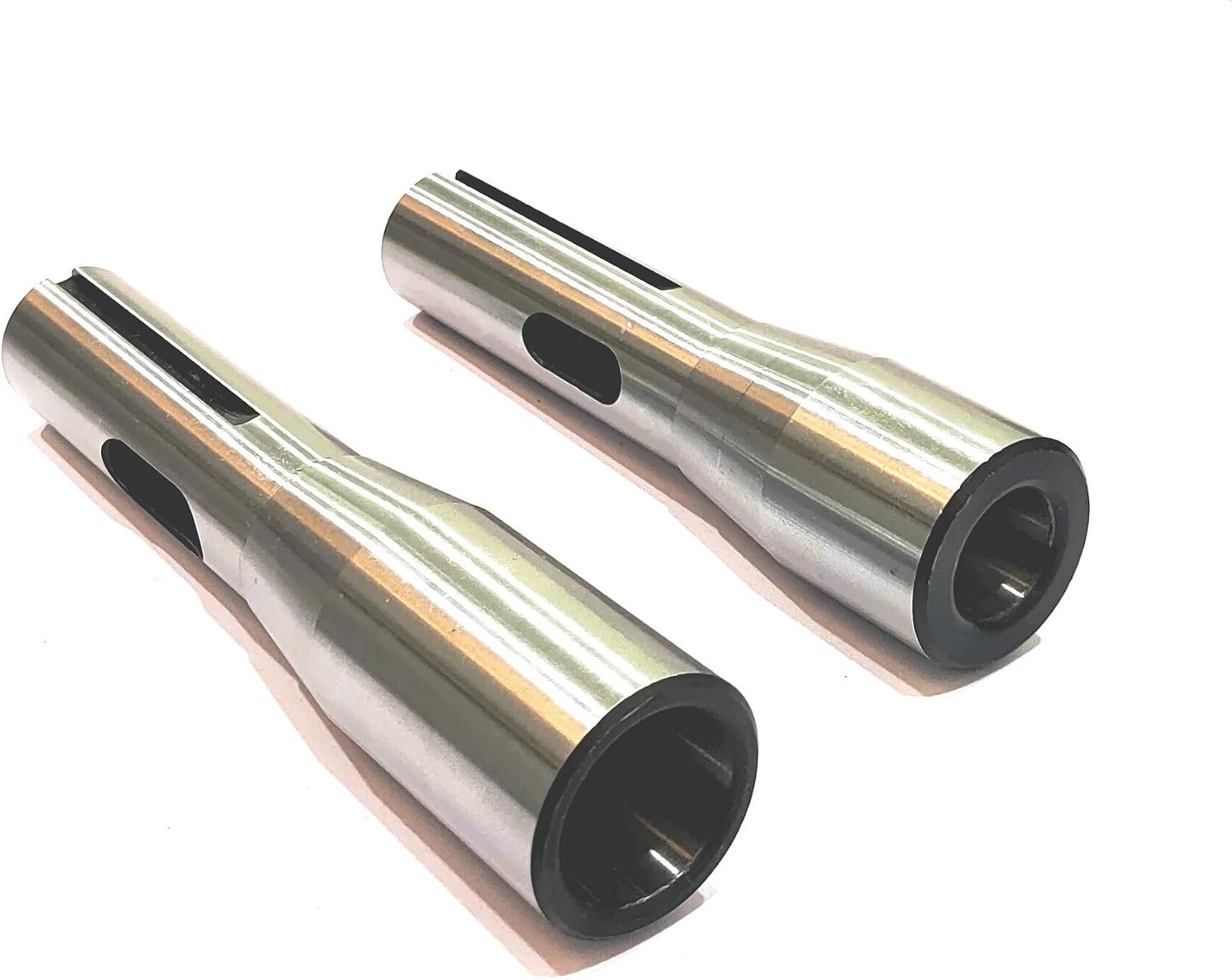 Drill Sleeve Reducer R8 to Morse Tapers (SET OF BOTH)