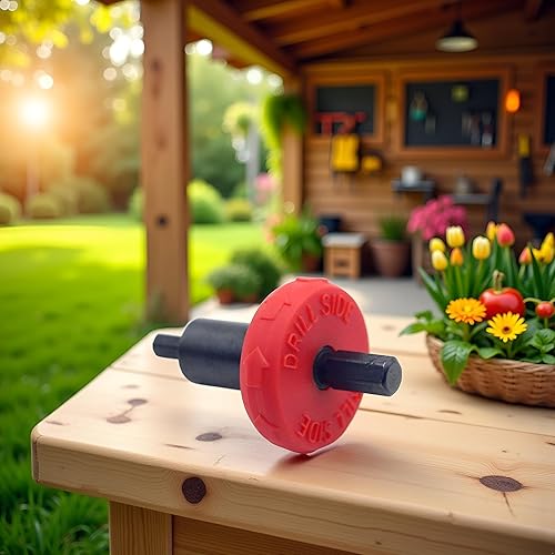 Miniatura 2 de Adaptador de broca de motor eléctrico de arranque rojo y negro, recortadores y otros para Troy Bilt Plug Button Jump Start para Troy Bilt Craftsman