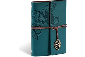 Koogel Vintage Travel Daily Writing Journal 75 Blank Pages