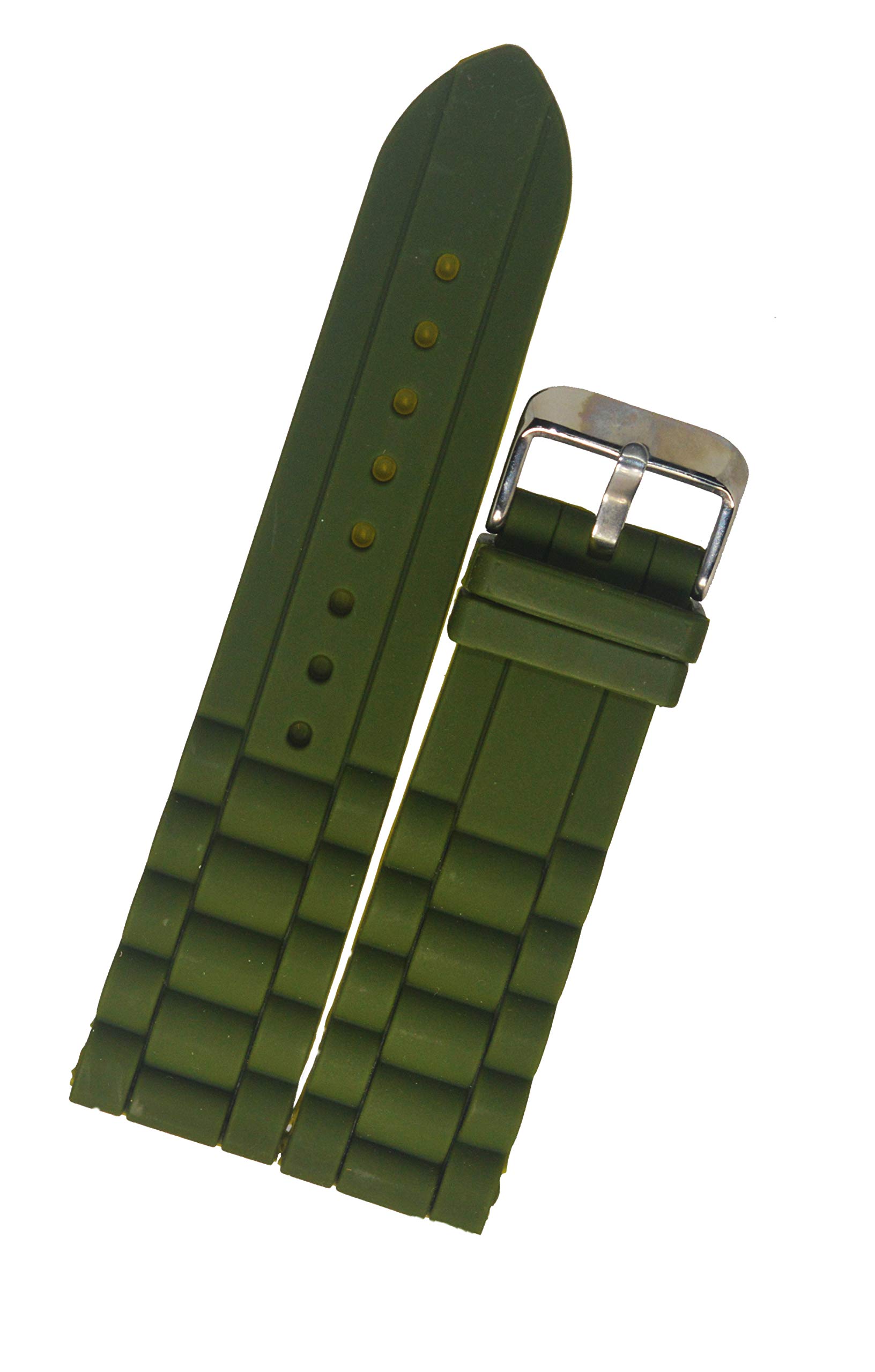SURU® 20MM Silicone Watch Strap / Watch Band (Width- 20mm /Colour- Green) D674 (B08WLY2XJG) Amazon Price History, Amazon Price Tracker
