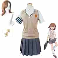 コスプレ衣装　とある科学の超電磁砲　御坂美琴　常盤台中学校 制服　Lサイズ Amazon.co.jp: [WFN] とある科学の超電磁砲 御坂美琴 みさかみ