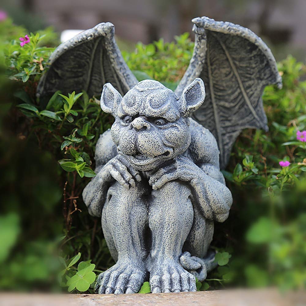 Lampada Solare Da Parete A Forma Di Drago Che Legge – Statua In Resina 13x23 Cm, Luce Calda, 6-10 Ore Di Illuminazione