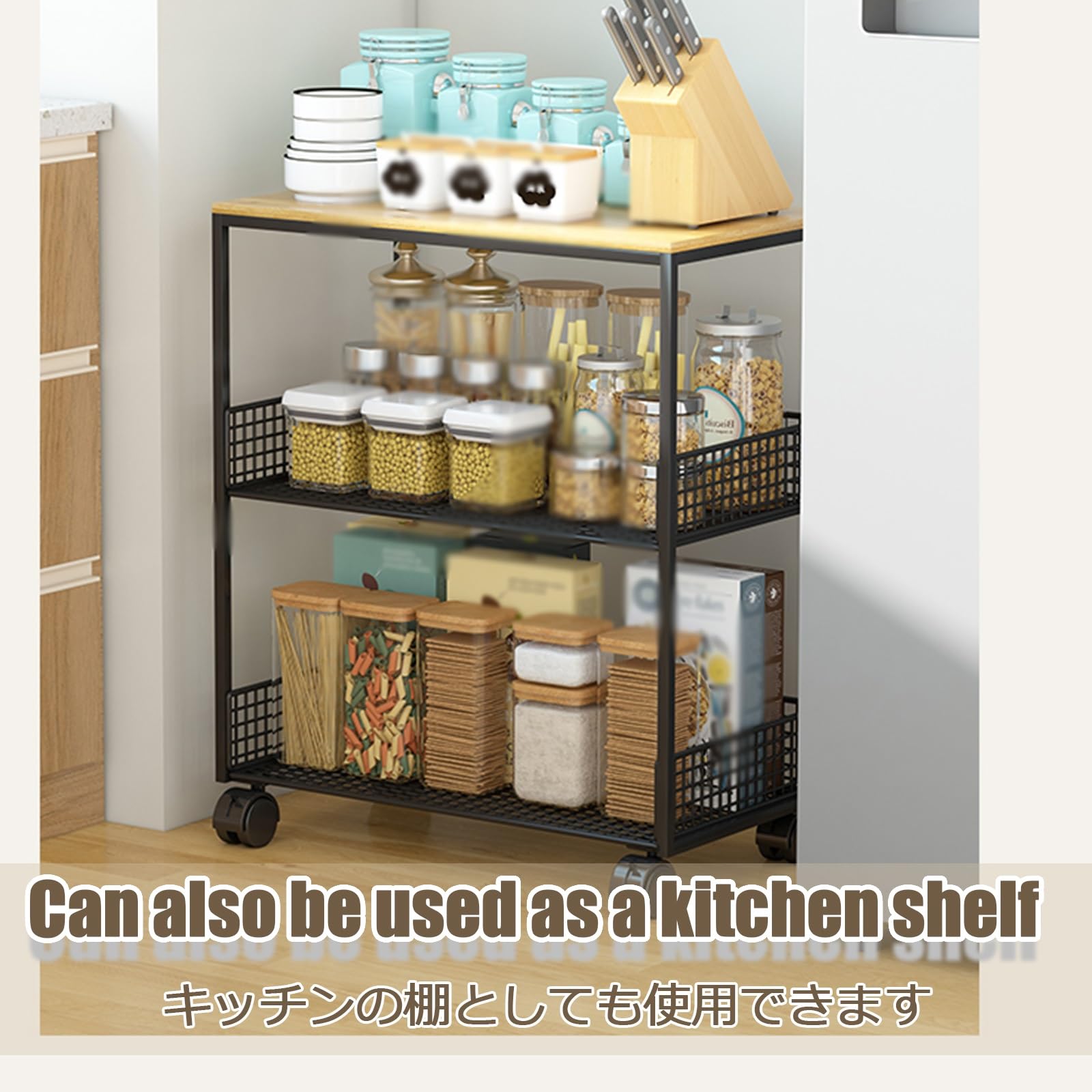 Mensola Porta Stampante Supporto per Stampante A 2 Livelli Mobili per Stampanti Carrello Porta Stampante Supporto per Stampante in Legno Porta Stampante da Scrivania(White,3rd Floor)